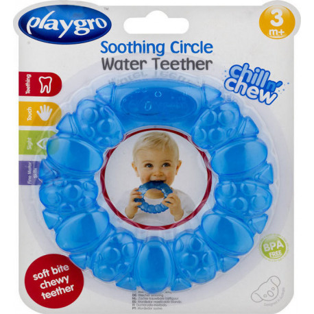 Playgro™ δροσιστικός κρίκος οδοντοφυΐας Soothing Circle Water Teether