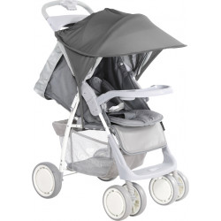 Κουκούλα ηλιοπροστασίας καροτσιού LoreLLi® Dark Grey