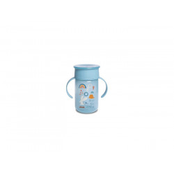 Suavinex εκπαιδευτικό κύπελλο 340 ml 360° Trainer Cup Into the Forest Blue 12M+