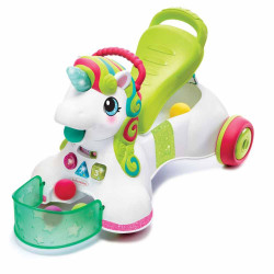 Περπατούρα δραστηριοτήτων Infantino® 3-in-1 Sit, Walk & Ride Unicorn