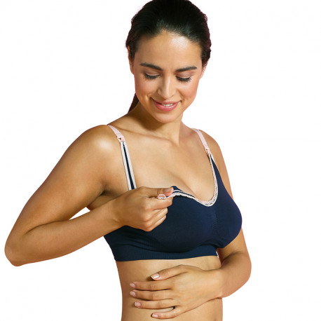 Σουτιέν θηλασμού χωρίς ραφές Carriwell™ Seamless Nursing Bra L