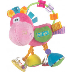 Αλογάκι δραστηριοτήτων καροτσιού ροζ Playgro™ Toy Box Activity Rattle Clopette