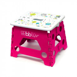BBluv® πτυσσόμενο σκαλάκι Step Pink