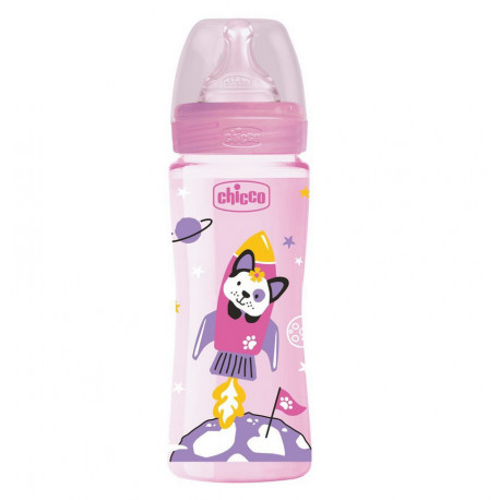 Chicco μπιμπερό Well Being 330 ml 4Μ+