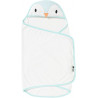 Πετσέτα με κουκούλα Τommee tippee Percy the Penguin Swaddle Dry 0-6 μηνών