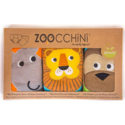 ZOOCCHiNi™ σετ εκπαιδευτικά βρακάκια Safari Friends για αγόρι 3-4 ετών