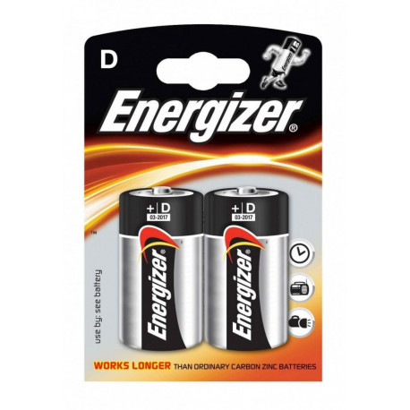 ENERGIZER ΜΠΑΤΑΡΙΕΣ 2ΤΜΧ ALKALINE POWER D BP2
